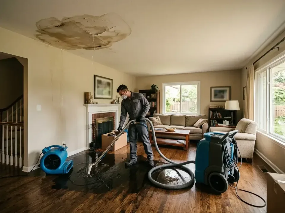 attic-pipe-burst-ceiling-drip-008 — frequently asked questions, Water Damage Restoration & Carpet Care in Marietta, GA